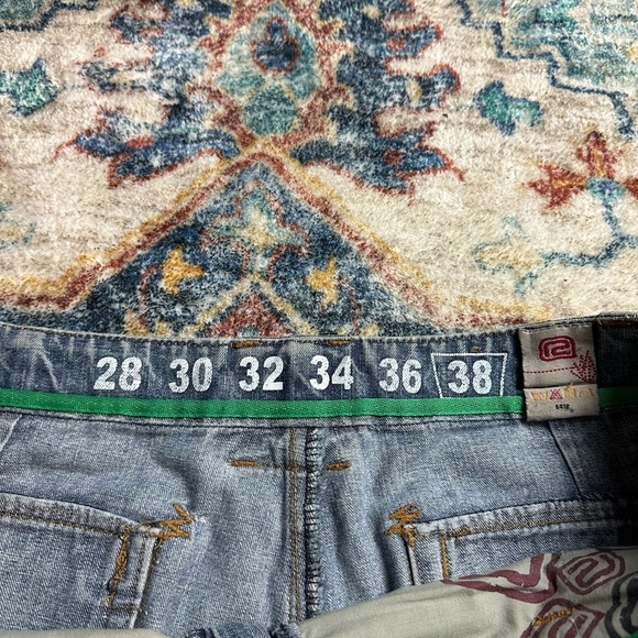 Vintage R2 Baggy Denim Shorts Size 39 - Picture 3 of 7